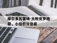 AC Milan Sports-摩尔多瓦客场-大败克罗地亚，小组积分垫底